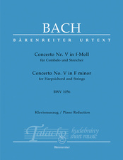 Concerto No. V in F minor BWV 1056